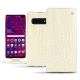 レザーケース Samsung Galaxy S10+ - Crocodile milk
