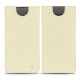 Custodia in pelle Samsung Galaxy S10 - Ivoire ( Sleek P C12 - White ) 