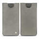 Custodia in pelle Samsung Galaxy S10 - Acier vintage ( Pantone 403C ) 