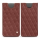 Samsung Galaxy S10 leather pouch - Passion vintage - Couture