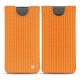 Lederschutzhülle Samsung Galaxy S10 - Abaca arancio