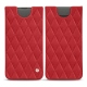 Funda de piel Samsung Galaxy S10 - Rouge troupelenc - Couture