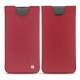 Pochette cuir Samsung Galaxy S10 - Rouge passion
