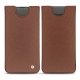 Capa em pele Samsung Galaxy S10 - Marron délicat