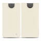 Pochette cuir Samsung Galaxy S10+ - Blanc ( Nappa - White ) 