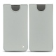 Capa em pele Samsung Galaxy S10+ - Gris ( Nappa - Pantone W428C ) 