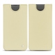 Lederschutzhülle Samsung Galaxy S10+ - Beige ( Nappa - Pantone 7502C ) 
