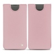 Pochette cuir Samsung Galaxy S10+ - Rose ( Nappa - Pantone 2365C ) 