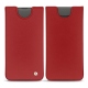 Samsung Galaxy S10+ leather pouch - Rouge ( Nappa - Pantone 199C ) 