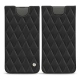 Funda de piel Samsung Galaxy S10+ - Noir - Couture ( Nappa - Black ) 