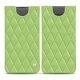 Funda de piel Samsung Galaxy S10+ - Vert olive - Couture ( Nappa - Pantone 578U ) 