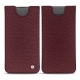 Pochette cuir Samsung Galaxy S10+ - Lie de vin ( Pantone 5115C ) 