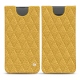 Samsung Galaxy S10+ leather pouch - Mimosa - Couture ( Pantone 141C ) 