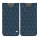 Samsung Galaxy S10+ leather pouch - Indigo - Couture ( Pantone 303U ) 