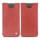 가죽 커버 Samsung Galaxy S10+ - Cerise vintage ( Pantone 185C ) 