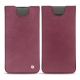 가죽 커버 Samsung Galaxy S10+ - Prune vintage ( Pantone 512C ) 