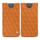 Custodia in pelle Samsung Galaxy S10+ - Mandarine vintage - Couture
