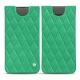 Funda de piel Samsung Galaxy S10+ - Menthe vintage - Couture
