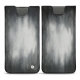 Pochette cuir Samsung Galaxy S10+ - Gris Patine