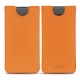 Lederschutzhülle Samsung Galaxy S10+ - Orange PU