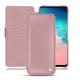 Capa em pele Samsung Galaxy S10E - Rose ( Nappa - Pantone 2365C ) 
