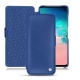 Custodia in pelle Samsung Galaxy S10E - Bleu océan ( Nappa - Pantone 293C ) 