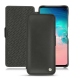 Housse cuir Samsung Galaxy S10E - Noir ( Nappa - Black ) 
