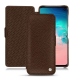 Funda de piel Samsung Galaxy S10E - Châtaigne ( Pantone 476C ) 
