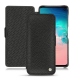 Funda de piel Samsung Galaxy S10E - Ebène ( Sleek P C12 - Black ) 