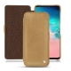 Lederschutzhülle Samsung Galaxy S10E - Sable vintage ( Roughtcut - Gaucho#57254 ) 