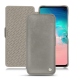 Custodia in pelle Samsung Galaxy S10E - Acier vintage ( Pantone 403C ) 
