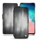 가죽 커버 Samsung Galaxy S10E - Gris Patine