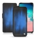 Custodia in pelle Samsung Galaxy S10E - Bleu Patine
