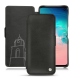 Funda de piel Samsung Galaxy S10E - Negre poudro