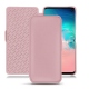 가죽 커버 Samsung Galaxy S10E - Rose PU