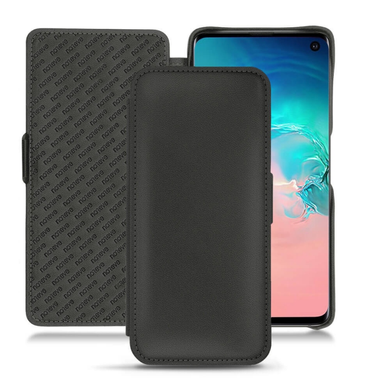 Lederschutzhülle Samsung Galaxy S10E - Noir PU