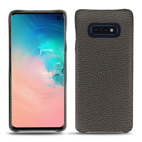 Custodia in pelle Samsung Galaxy S10EAnthracite ( Pantone #41403c ) 