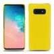 Funda de piel Samsung Galaxy S10E - Jaune fluo
