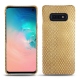 Funda de piel Samsung Galaxy S10E - Serpent sabbia