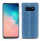 Custodia in pelle Samsung Galaxy S10E - Abaca ishia