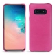 Samsung Galaxy S10E leather cover - Rose BB