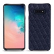 Capa em pele Samsung GaGalaxy S10E - Cobalt - Couture ( Pantone 2766C ) 