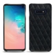 Custodia in pelle Samsung Galaxy S10E - Dark vintage - Couture