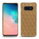 Custodia in pelle Samsung Galaxy S10E - Sable vintage - Couture