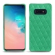 レザーケース Samsung Galaxy S10E - Menthe vintage - Couture