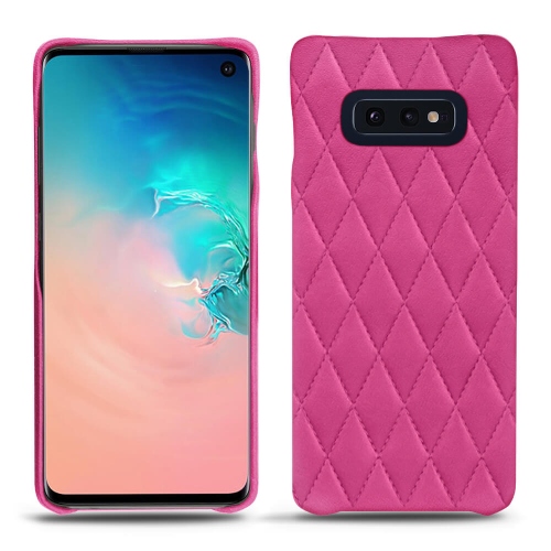 Lederschutzhülle Samsung Galaxy S10ERose BB - Couture ( Pantone #DB599F )