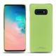 Capa em pele Samsung GaGalaxy S10E - Vert olive PU