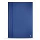 Magnetic menu cover - A4 - Bleu océan ( Nappa - Pantone 293C ) 