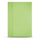 磁条菜单夹-A4 - Vert olive ( Nappa - Pantone 578U ) 