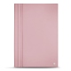Speisekarte mit magnetischer Klappe - A4 - Rose ( Nappa - Pantone 2365C ) 